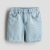 1789068473423053.jpg HMKD029 Loose-Fit Denim Shorts 100% Cotton 2-8