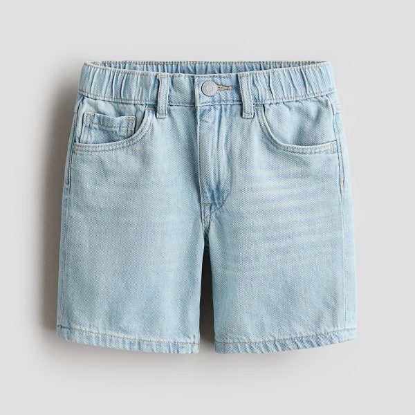 1789068473423053.jpg HMKD029 Loose-Fit Denim Shorts 100% Cotton 2-8
