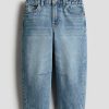 HMKD018  Loose-Fit Barrel-Leg Jeans  Cotton 100%  2-8