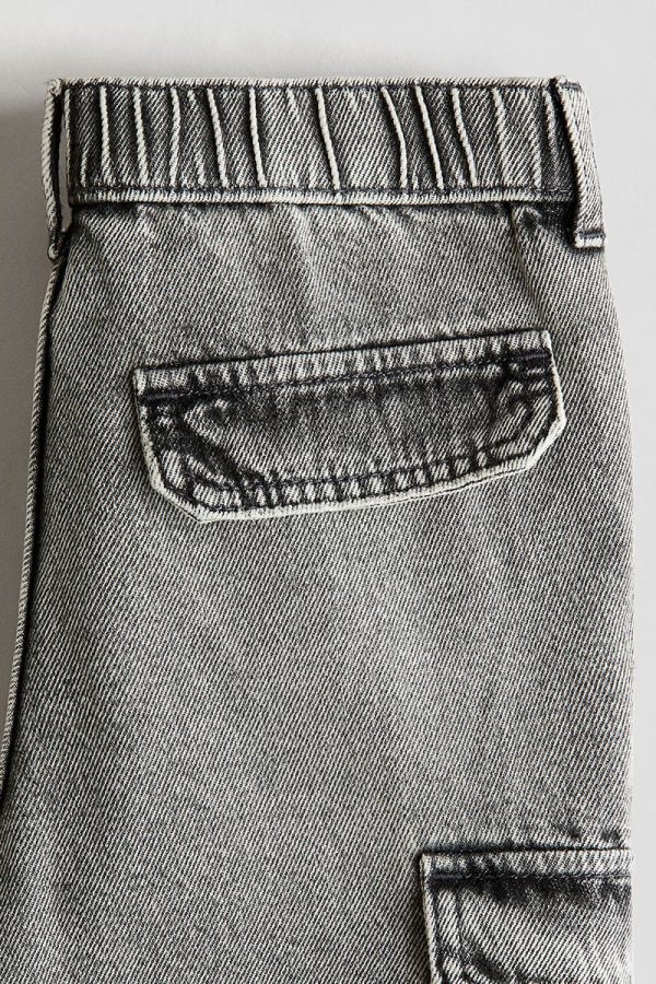 HMKD014  Relaxed Tapered Fit Jeans  Cotton 100%