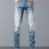 1789718110169427.jpg 5107 Men's 10.8 OZ Vintage Destroyed Wash Ripped Distressed Skinny Jeans