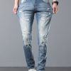 1789718119901176.jpg 5107 Men's 10.8 OZ Vintage Destroyed Wash Ripped Distressed Skinny Jeans