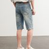 1789917646221754.jpg D501 Men's 10.8 OZ Slim Straight Fit Denim Bermuda Shorts Jorts
