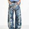 1790081209554034.jpeg 14032 Men's 14.2 OZ 3D Digital Printing Barrel Cut Curve-leg Jeans
