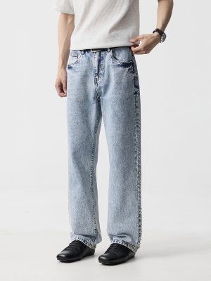 1790101989431690.jpg 19911 Men's 13 OZ Relaxed Straight Acid Snow Wash Beaded Jeans