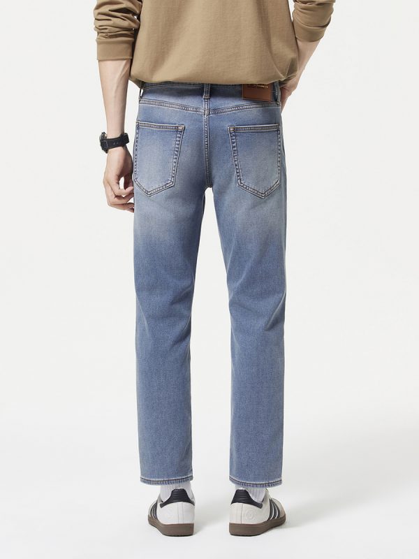 5003  Men's 10.8 OZ Stretch Slim Straight Ankle Length Jeans