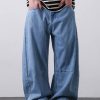 PL2279  Men's 12.8 OZ Vintage Light Stone Wash Baggy Balloon Jeans