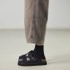 721  Men's Dyed Back‑half Elastic Waistband 8/10 Length Cropped Jeans