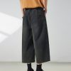 1791788133288772.jpg 721 Men's Dyed Back‑half Elastic Waistband 8/10 Length Cropped Jeans
