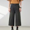 1791788151629761.jpg 721 Men's Dyed Back‑half Elastic Waistband 8/10 Length Cropped Jeans