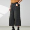 1791788202686450.jpg 721 Men's Dyed Back‑half Elastic Waistband 8/10 Length Cropped Jeans